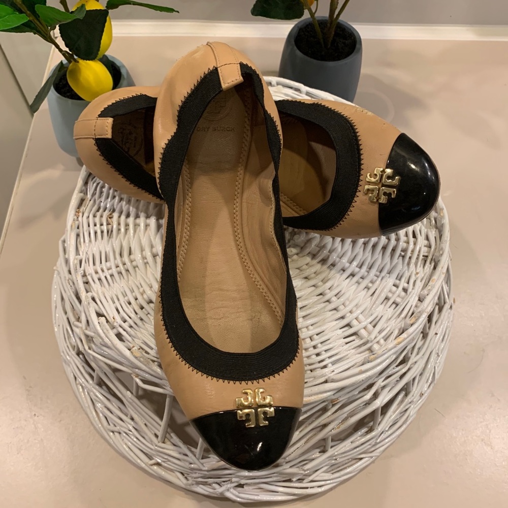 Tory Burch leather ballet flats
